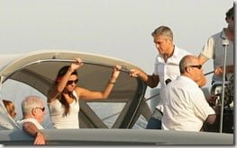 George Clooney Monika  Jakisic photo