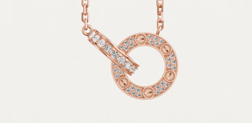 Is the Cartier Love Pavé Necklace the Perfect Choice for Mother's Day?